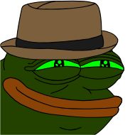 Стикер Pepe Toxic @S1ick3r - 1