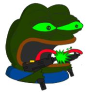 Стикер Pepe Toxic @S1ick3r - 0