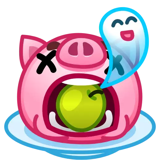 Sticker PigSmilies - 1