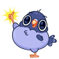 Sticker Голубчик от @TgSticker - 0