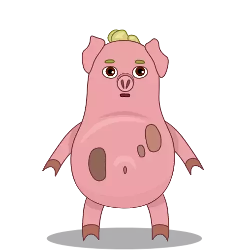 animal figure cartoon clipart