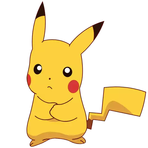 Стикер PikachuAllAnimeStickers - 1