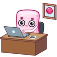 laptop computer cartoon