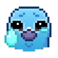 Стикер Pixel Pigeon Emoji • @TgSticker - 10