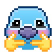 Стикер Pixel Pigeon Emoji • @TgSticker - 0