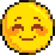Sticker Pixelated Emoji - 9
