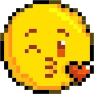 Sticker Pixelated Emoji - 6