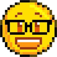 Sticker Pixelated Emoji - 5