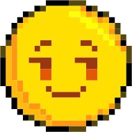 Sticker Pixelated Emoji - 4
