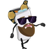 Стикер Plastic cup @stickersb2b - 2