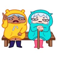 Sticker Pretty Friends - 9