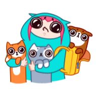 Sticker Pretty Friends - 6