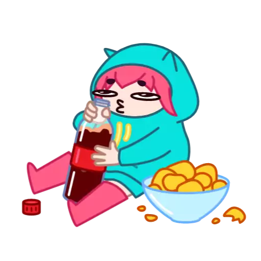 Sticker Pretty2Friends - 1