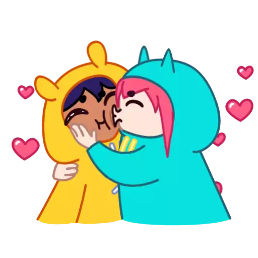 Sticker Pretty2Friends - 1