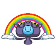 Sticker Psy Cat @stickersb2b - 10