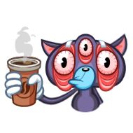 Sticker Psy Cat @stickersb2b - 7