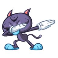 Sticker Psy Cat @stickersb2b - 6