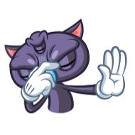 Sticker Psy Cat @stickersb2b - 5