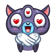 Sticker Psy Cat @stickersb2b - 4