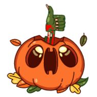 Sticker Pumpkin Jack (@TgSticker) - 1