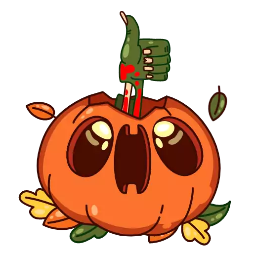 Sticker PumpkinJackAnim - 1
