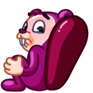 клипарт мультфильм розовый