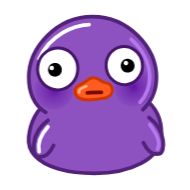 Sticker Purple Duck - @AquaToastyFox - 9