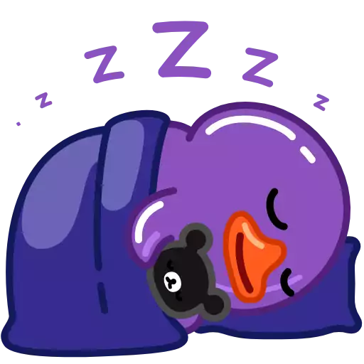 Sticker PurpleDuck - 1