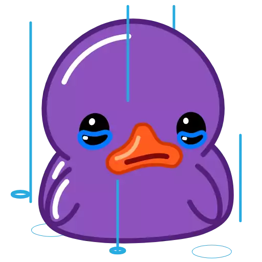 Стикер PurpleDuck - 1