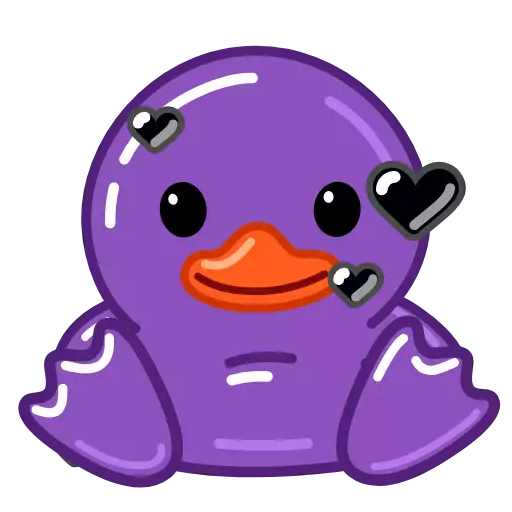 Sticker PurpleDuck - 1