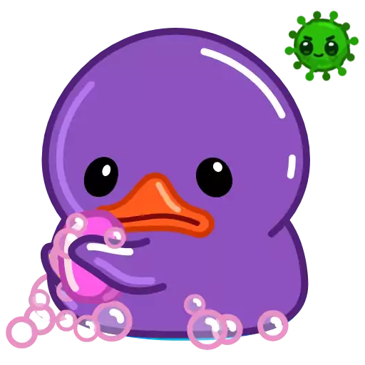 Sticker PurpleDuck - 1