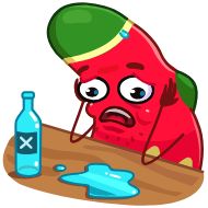 Стикер RED sock @TalbiMidou - 1