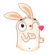 Sticker Rabbit Eggs - 1