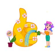 Sticker Rainbow Girl - 11