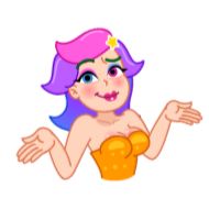 Sticker Rainbow Girl - 9