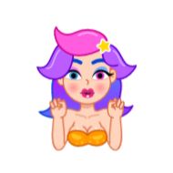 Sticker Rainbow Girl - 3