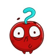 Sticker Red Cherry - 10