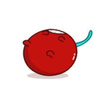 Sticker Red Cherry - 6