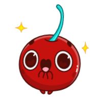 Sticker Red Cherry - 3