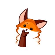 Стикер Red Fox - 11