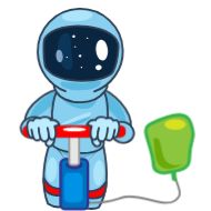 Sticker 🛸 SpaceMan ( @WildMoneyPro & WildMoney.pro ) - 1