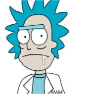 Sticker Rick and Morty @stickersb2b - 2