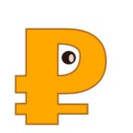 Стикер Ruble - 3