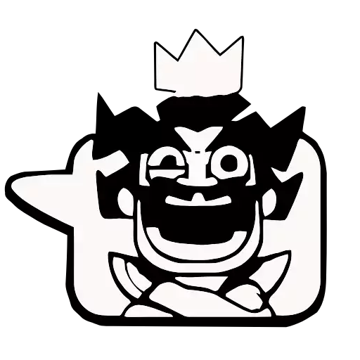 Sticker SUPERCELL_ROYALE - 1
