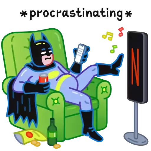 Стикер SadBatman - 1