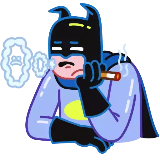 Sticker SadBatman - 1