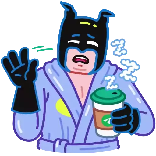 Sticker SadBatman - 1