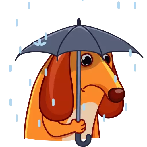 umbrella clipart sketch