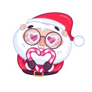 Стикер Santa - 8