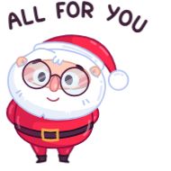 Стикер Santa - 5